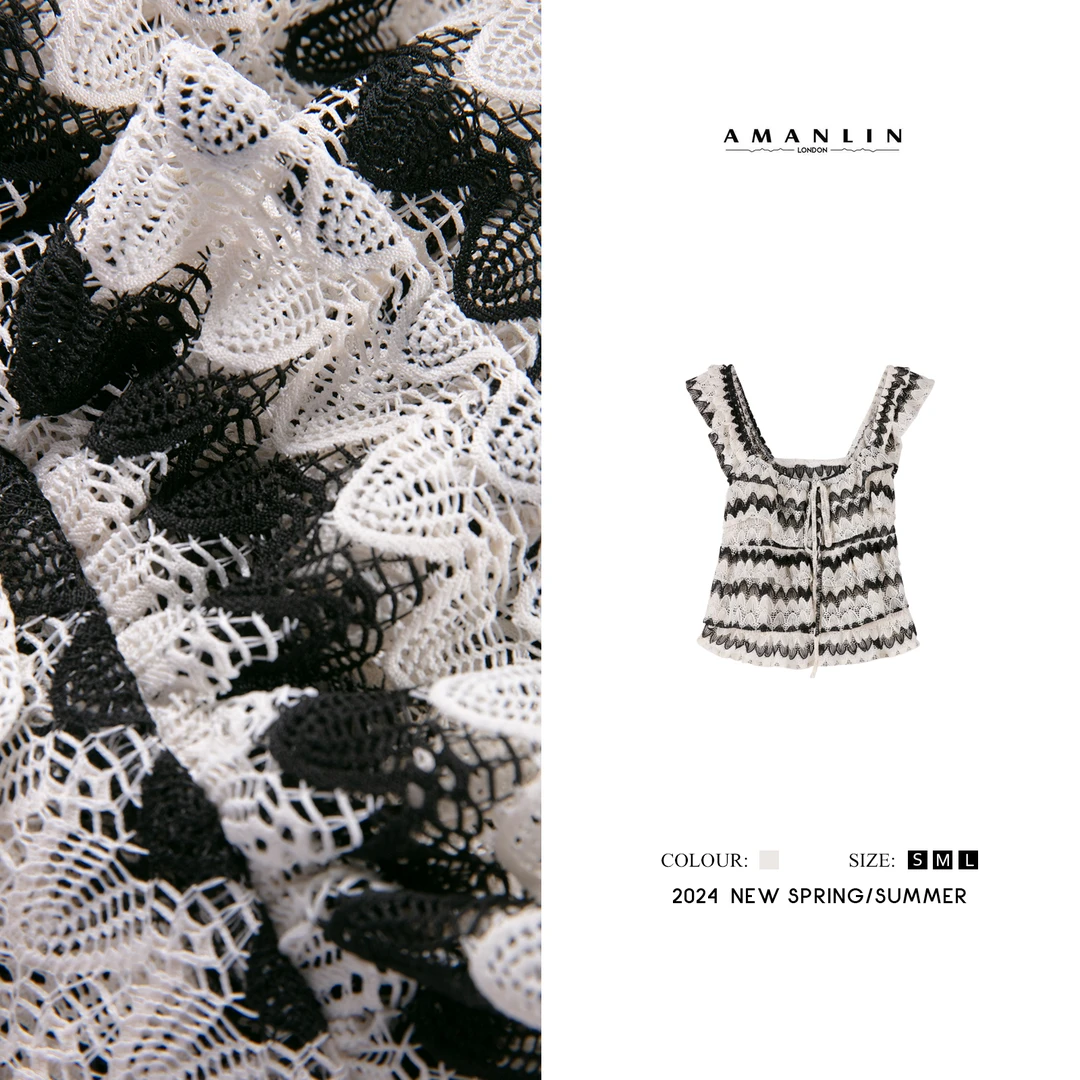 夏季时尚气质飞飞袖小吊带外穿百搭无袖上衣WS600172