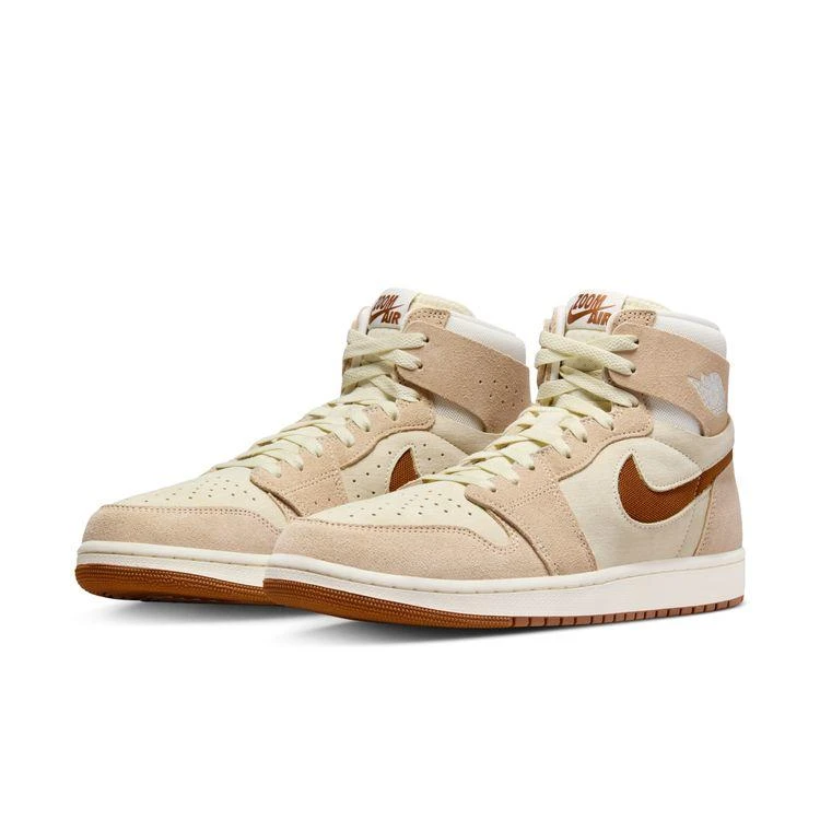 Nike/耐克男子休闲鞋经典男款复古AIRJORDAN1高帮AJ1男鞋板鞋灰白