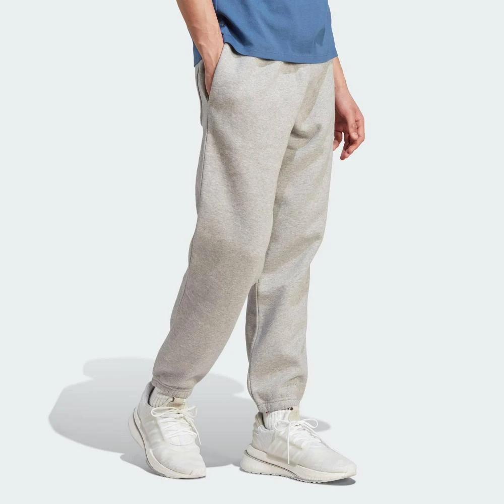 adidas/阿迪达斯冬季男子加绒针织运动休闲长裤裤子男士秋冬