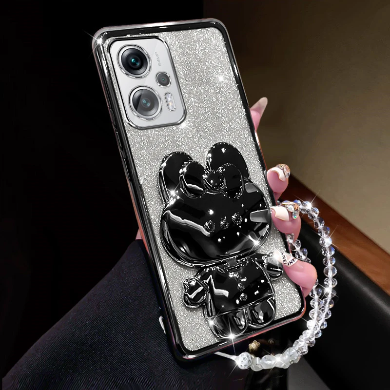 红米note11tpro手机壳潮流note11tpro+镶钻高级感note12Tpro个性5