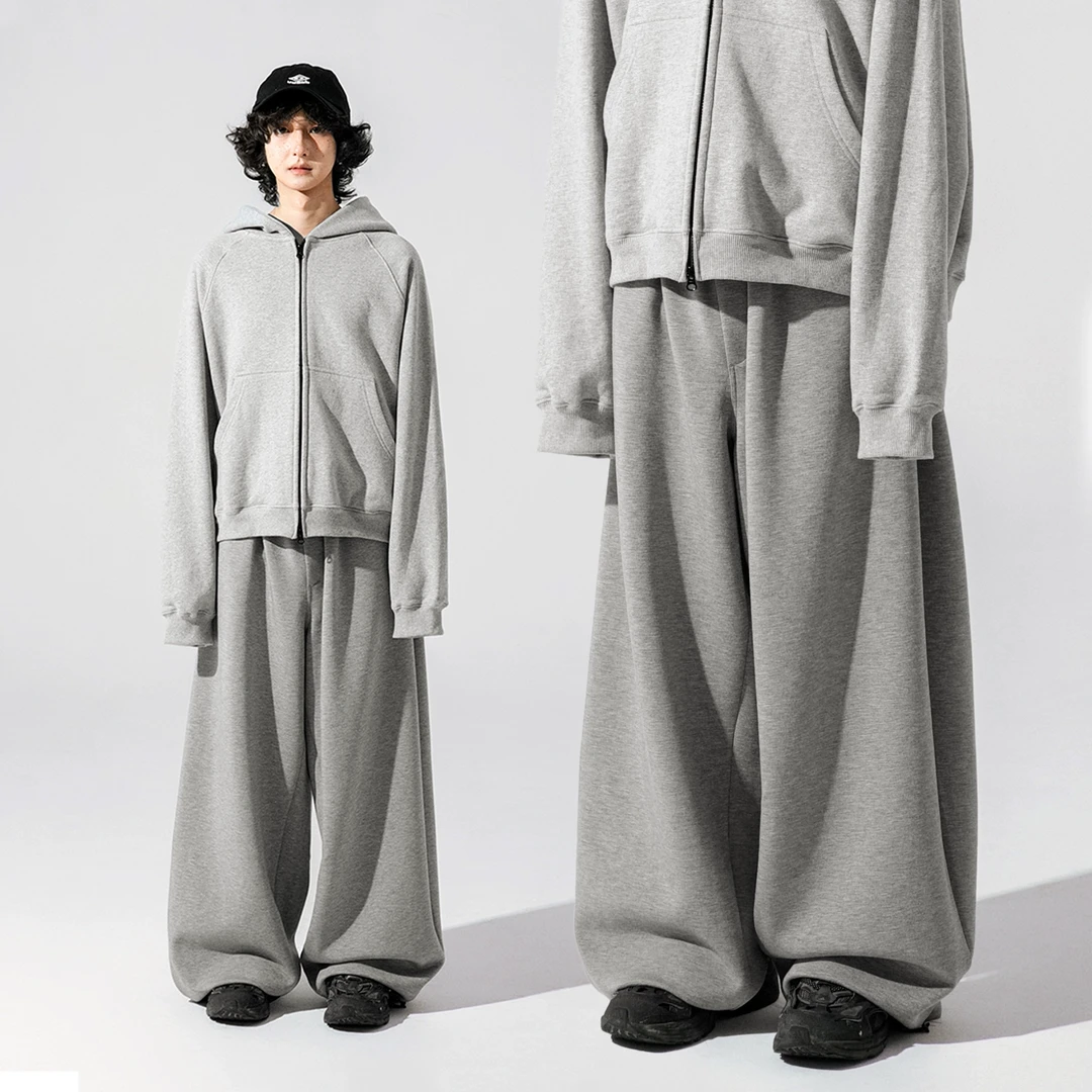 BPCALL24AW 北极人卫裤hiphop街头cleanfit街头宽松基础款