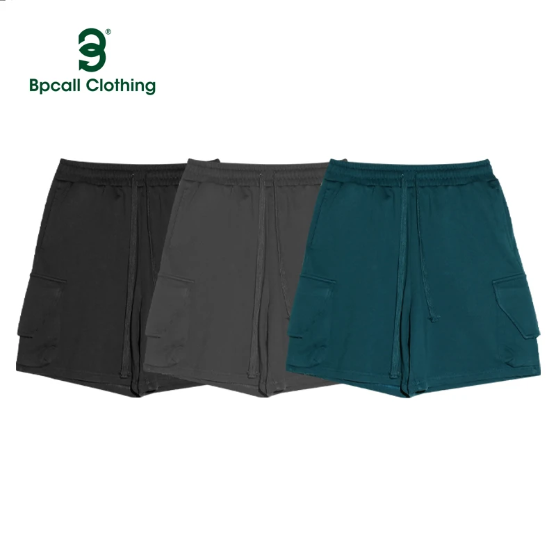 BPCALL24SS黑石口袋短裤破坏水洗高街高级简约巴家风格CleanFit