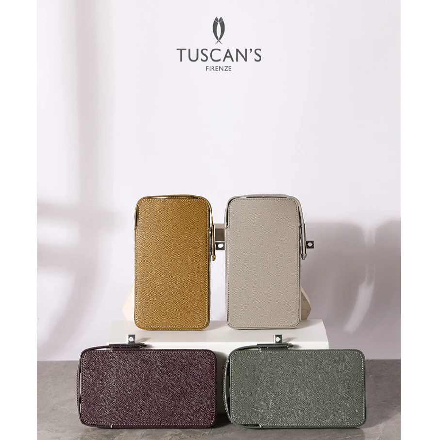 TUSCAN'S休闲经典时尚百搭手机包女士简约单肩包TS时代双鱼