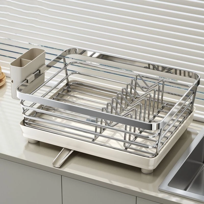304不锈钢碗盘沥水架厨房置物架水槽放碗筷沥水篮家用碗碟收纳架
