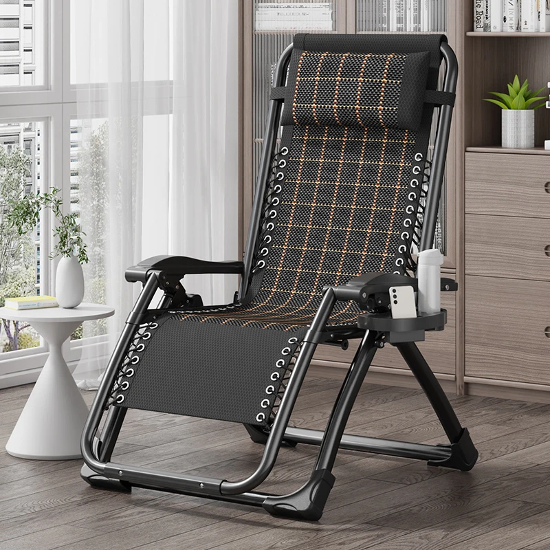 躺椅折叠舒服老人专用久坐家用午睡靠背椅可坐可躺办公室午休椅子