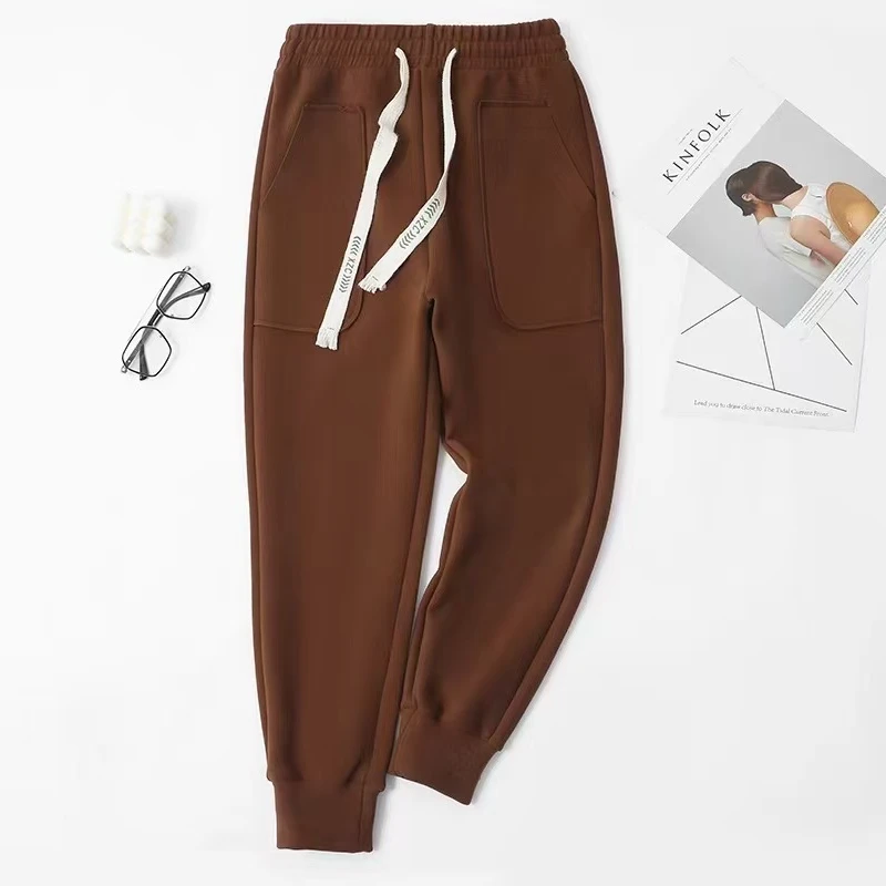 防风保暖冬季女休闲裤