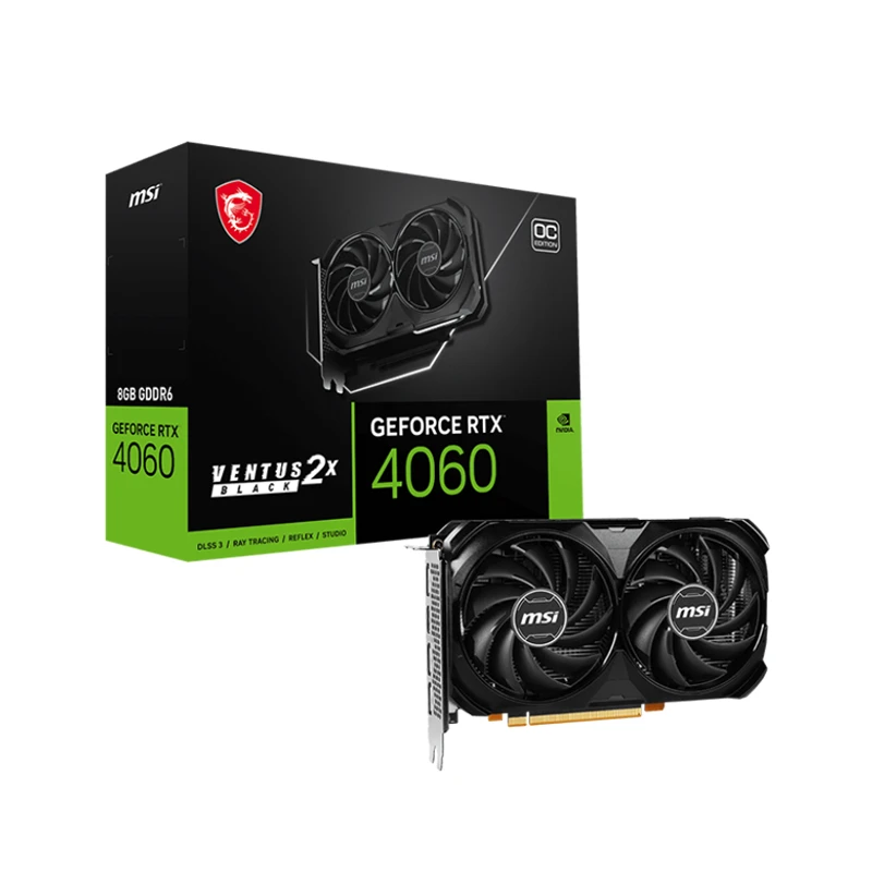 微星RTX4060 万图师 8G 4060TI 剪辑直播游戏电竞吃鸡 台式机显卡