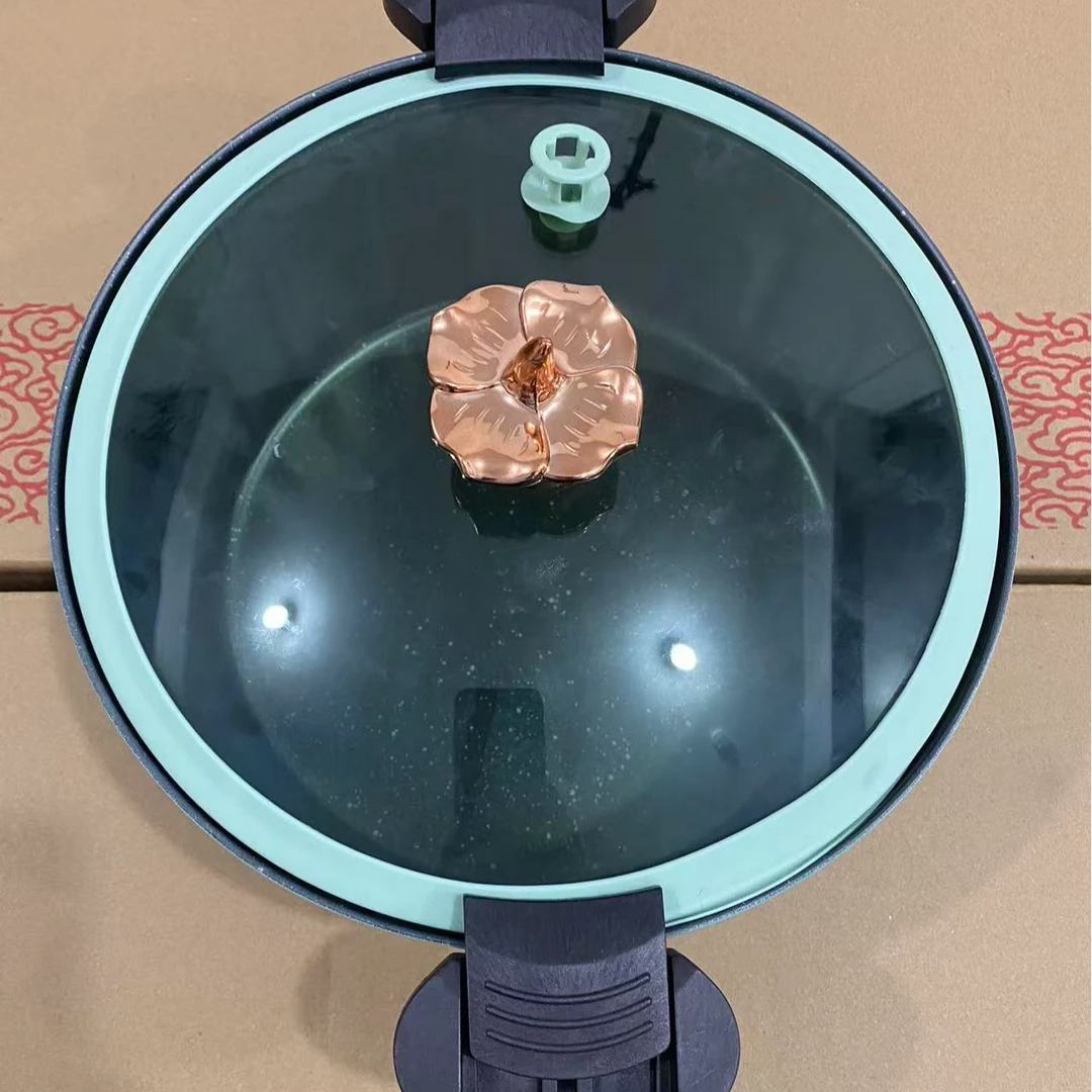 蓝色陶瓷内胆微压锅