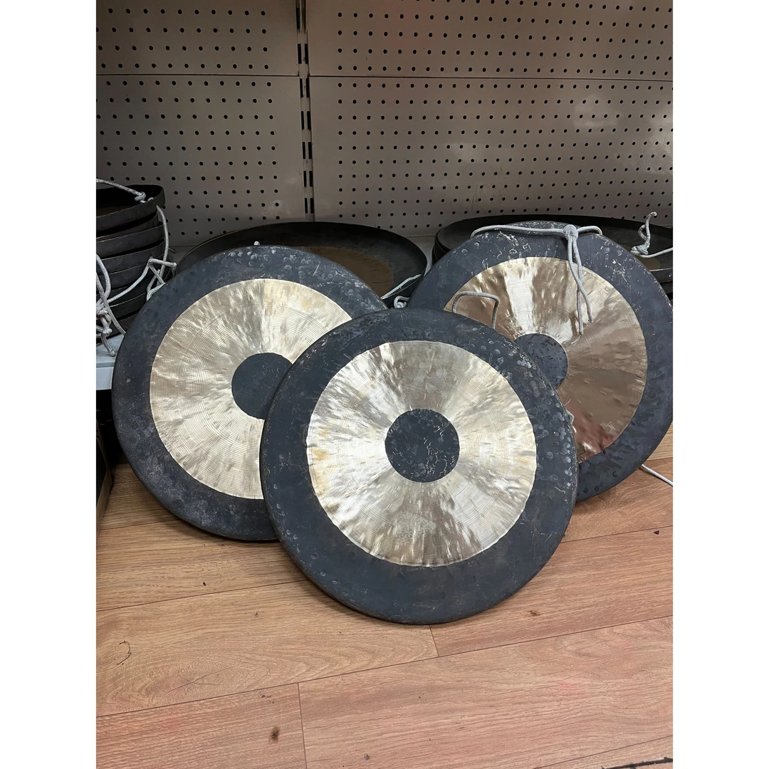 铜锣开道锣纯铜32/36/40/43cm大锣上市响铜锣开业庆典交易锣抄锣