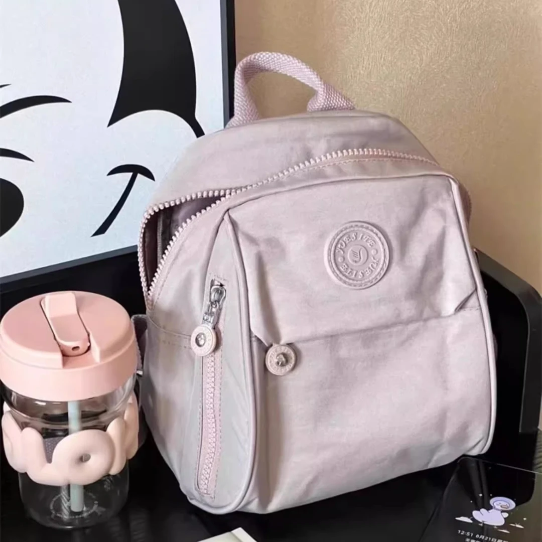 迷你小包包牛津布双肩包女防水新款时尚百搭帆布小背包妈咪包轻便