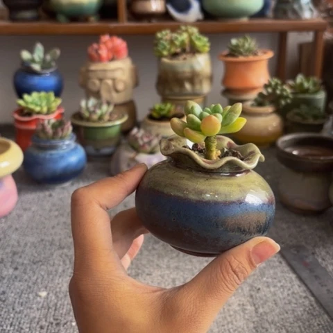 景德镇瓷器艺术品微微瑕