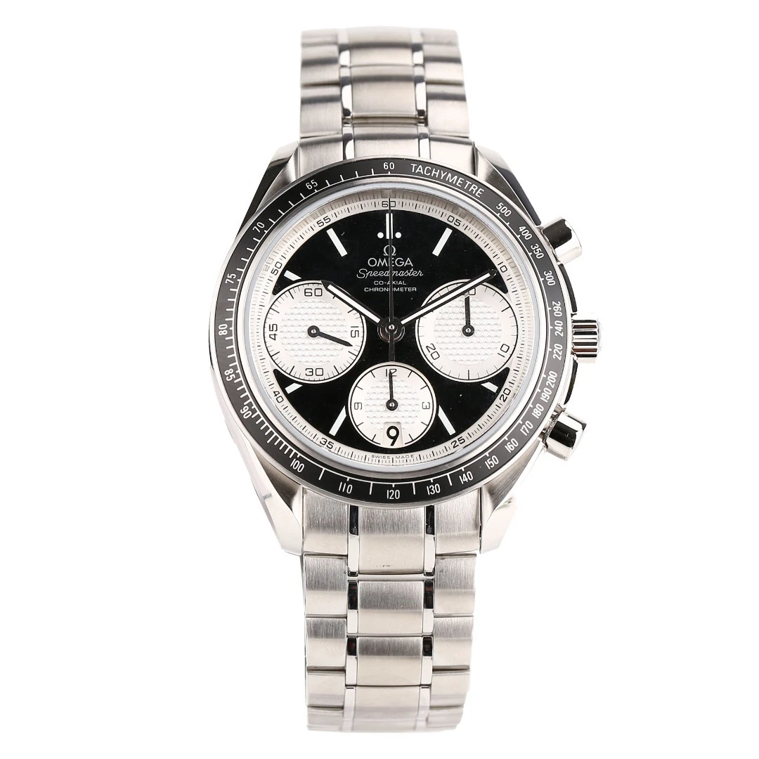 99新 Omega/欧米茄 超霸系列男士机械腕表40表径/20年11月/熊猫盘