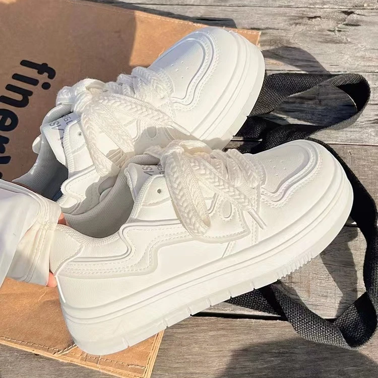 女童运动鞋减震透气休闲鞋厚底休闲夏季大头鞋韩版春季学生日系