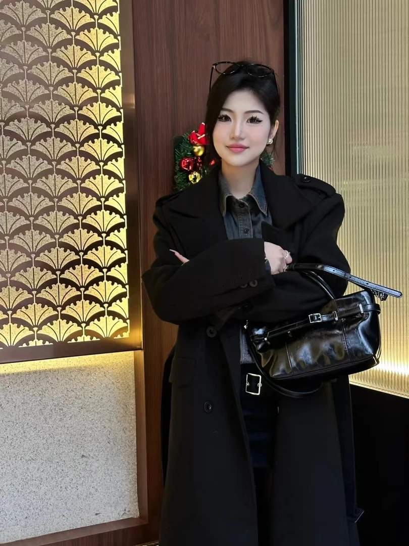 S1-S50 金家夫人小众单肩斜挎真皮女包