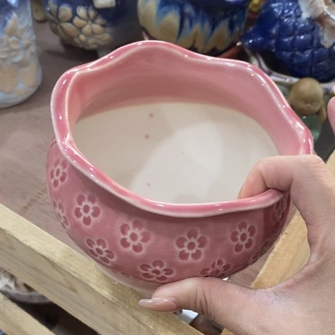 陶瓷20CM以下印章粉hua