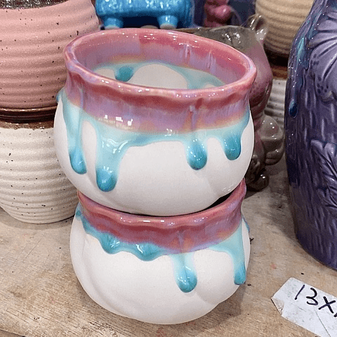 陶瓷20CM以下Q196两个