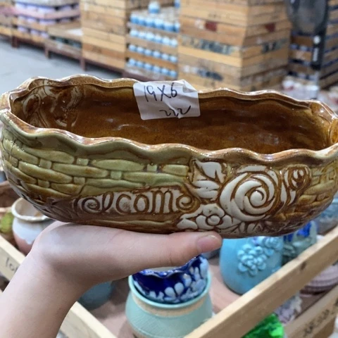 陶瓷20CM以下95222绿一个