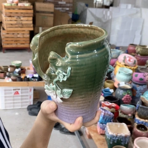 陶瓷20CM以下331翡翠绿