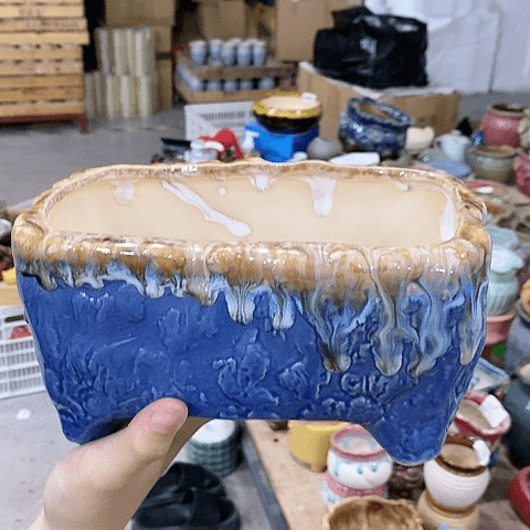 陶瓷20CM以下Q233蓝