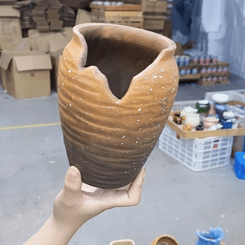 陶瓷20CM以下D302橙