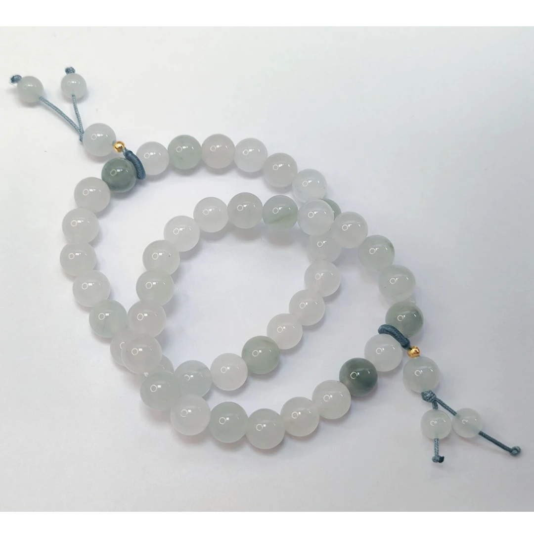 石英质玉天山翠手链