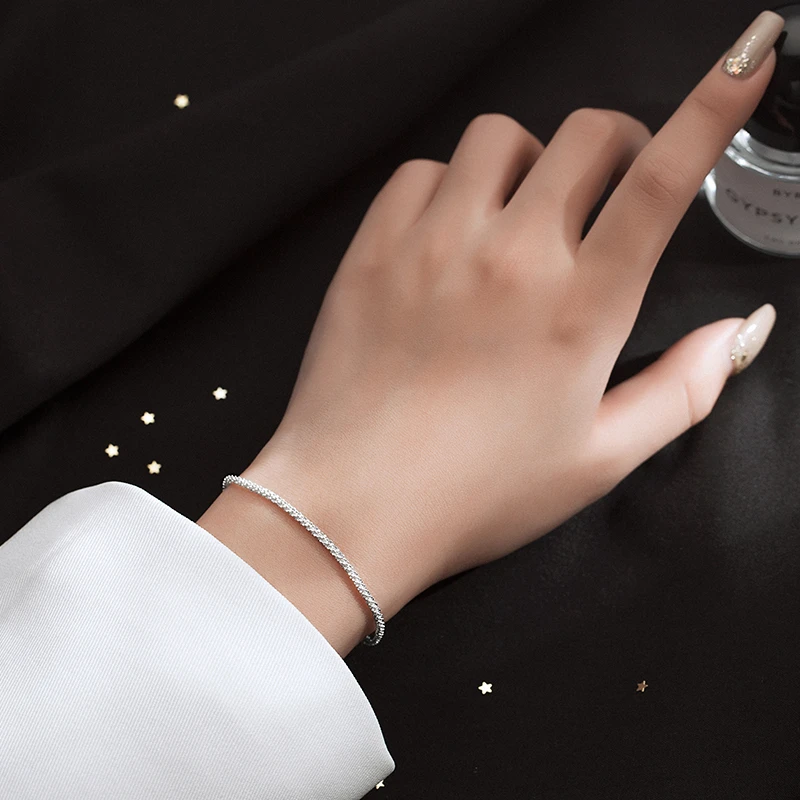 铜合金手链 金美澳蛇骨手链ins小众设计2023轻奢小众精致高级感