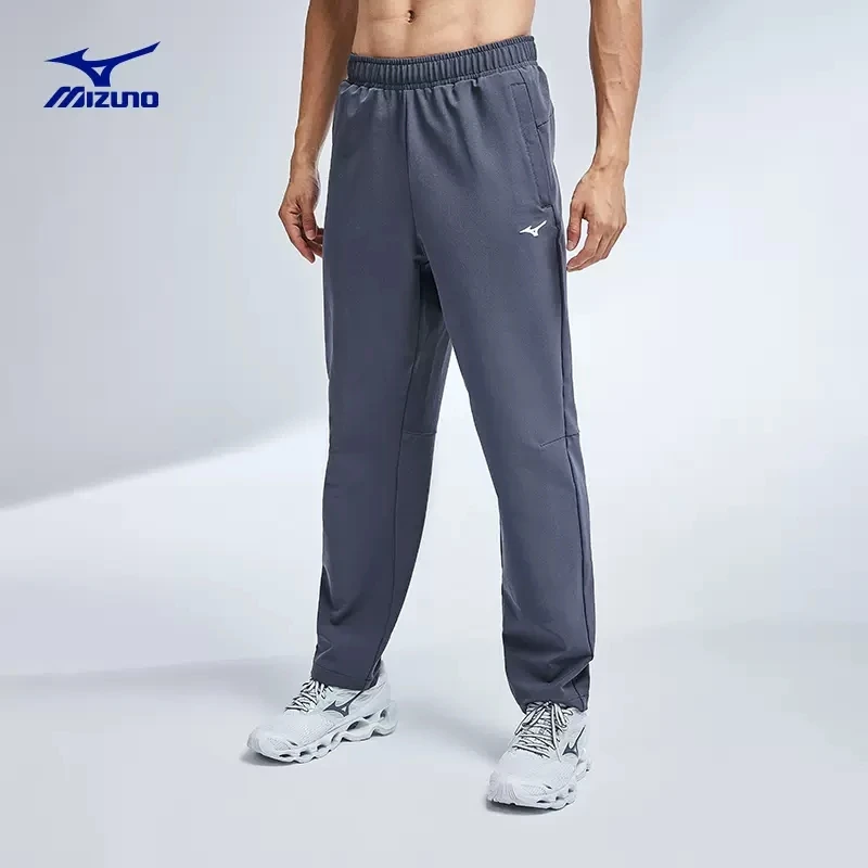 Mizuno美津浓男子运动休闲裤纯色宽松梭织长裤卫裤K2CF21A1