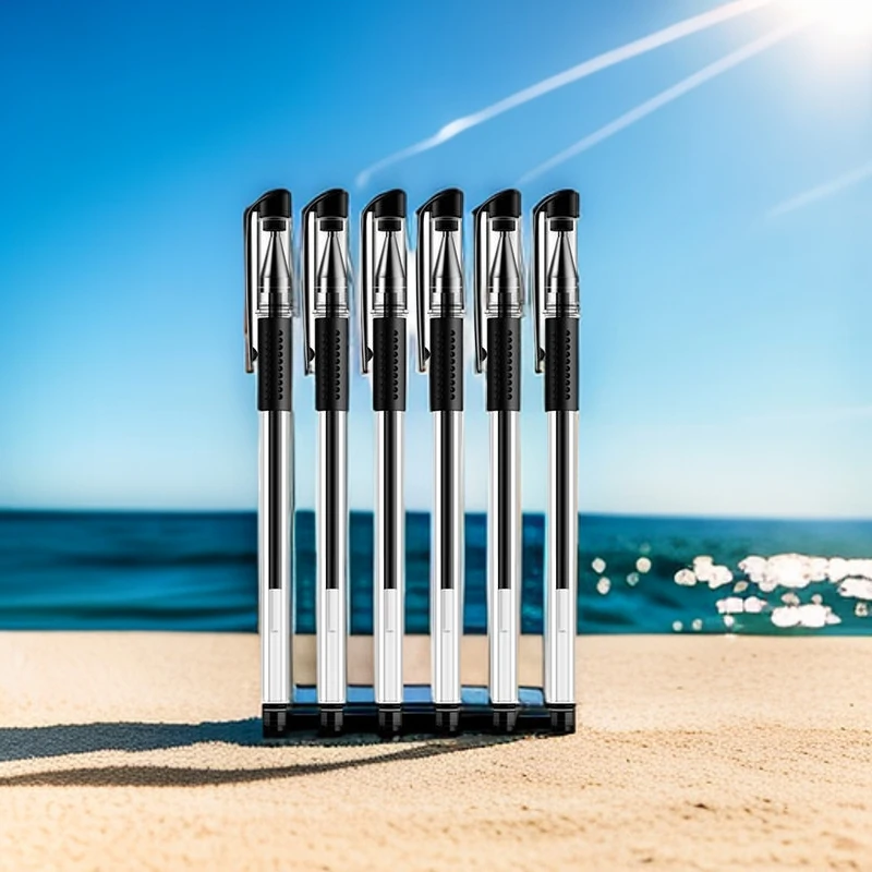 中性笔学生文具办公签字笔碳素水性笔走珠笔【推荐】