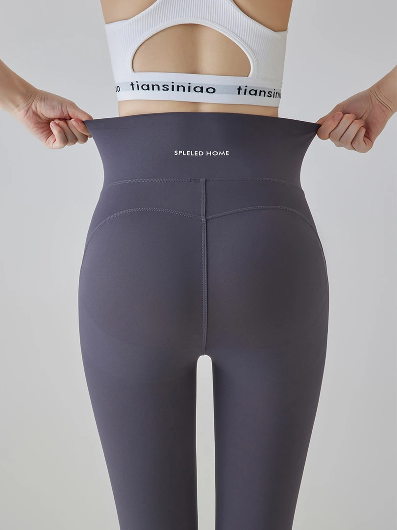 外穿打底裤高腰瑜伽裤提臀显瘦芭裤秋运动裤健身裤女瑜伽鲨鱼裤