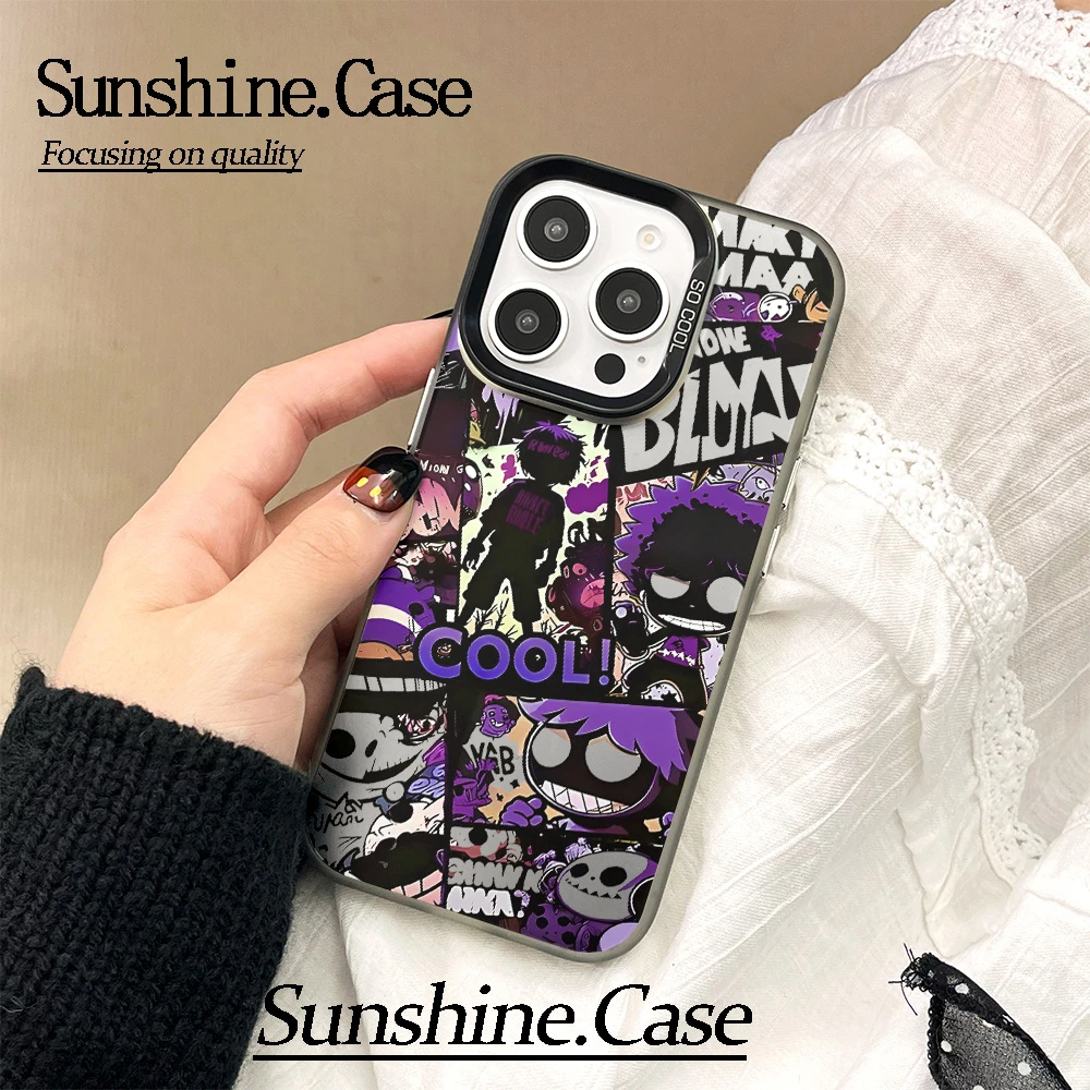 【彩银】紫色COOL适用苹果华为vivo小米oppo手机壳16PROMAX防摔