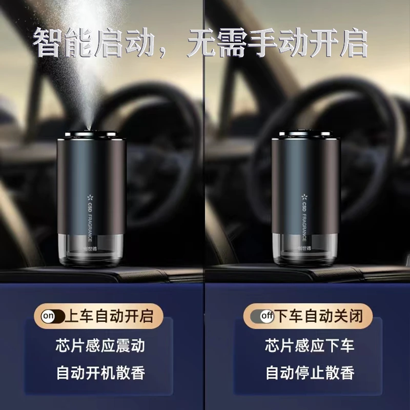 汽车加湿器喷雾车载用品新车必备不刺激女士专用奇幻森林轿车通用