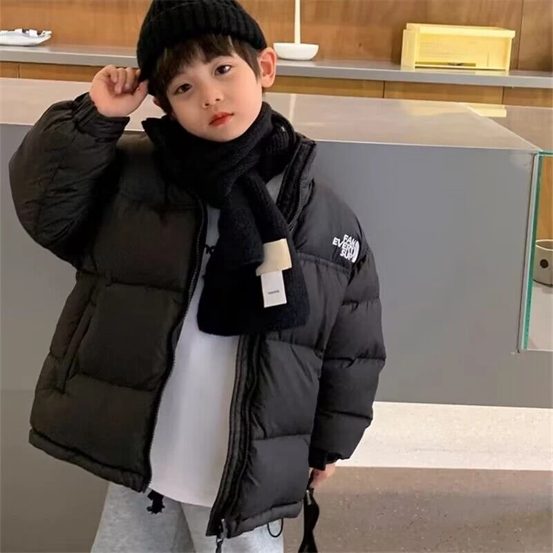 儿童羽绒服男童6-12岁中大童冬季保暖白鸭绒洋气男孩小北北外套