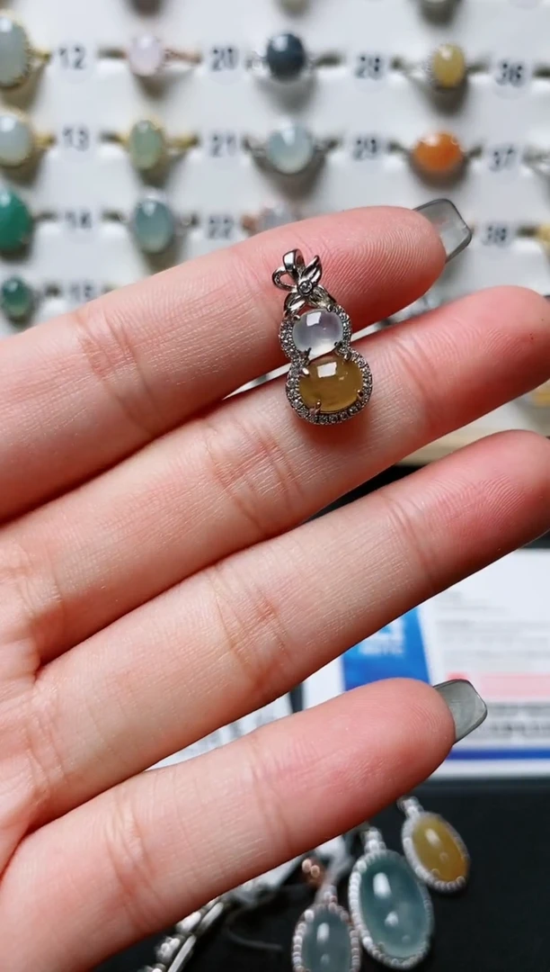 【闪购商品】翡翠戒指银S925镶嵌......