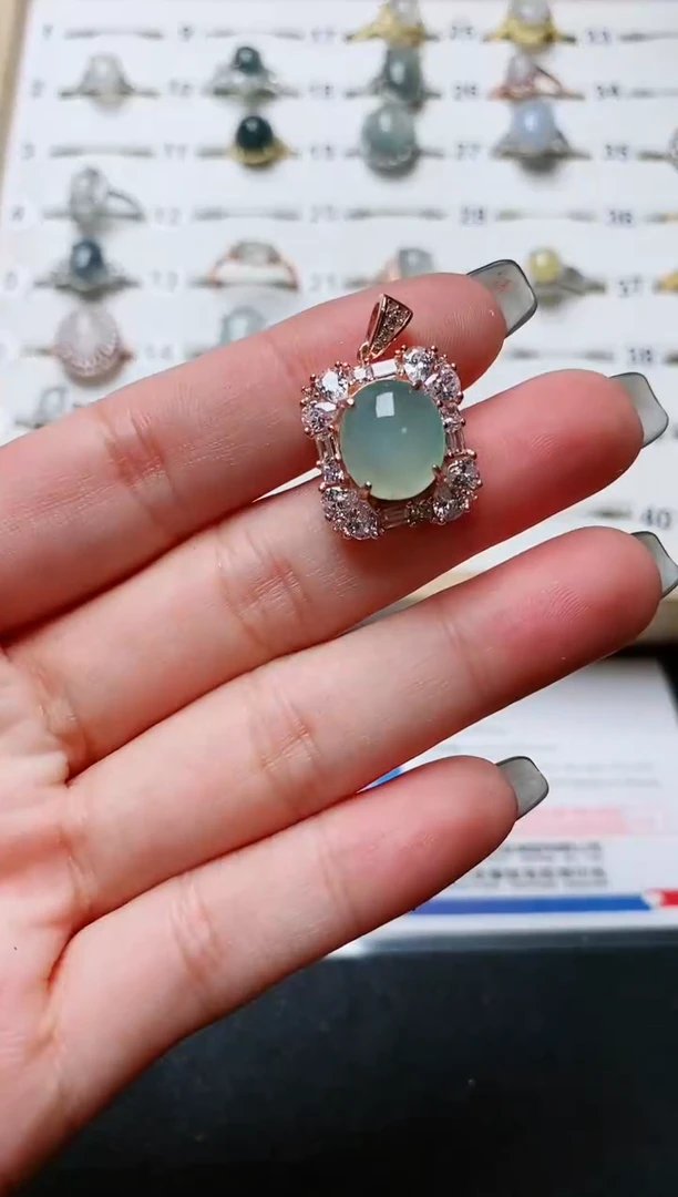 【闪购商品】翡翠戒指银S925镶嵌.....