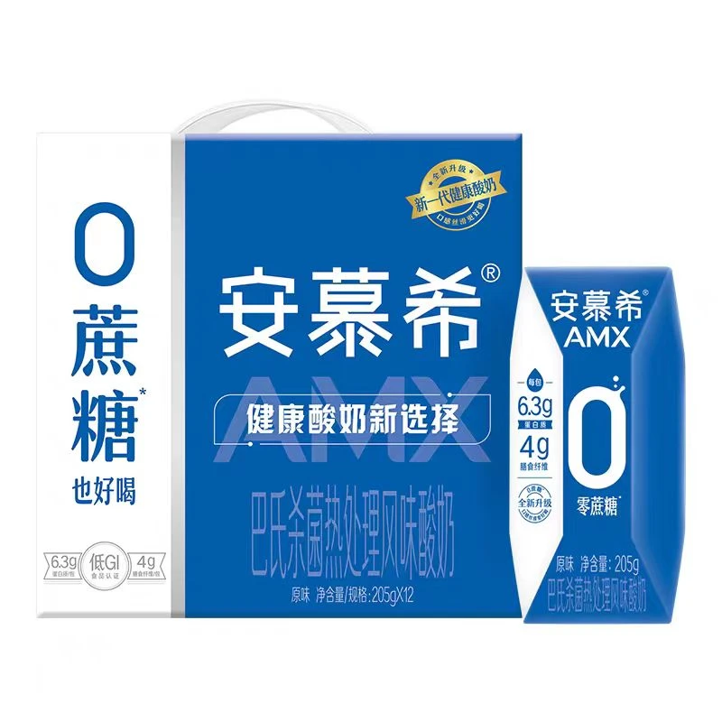 新*伊利安慕希0糖（205g*12）