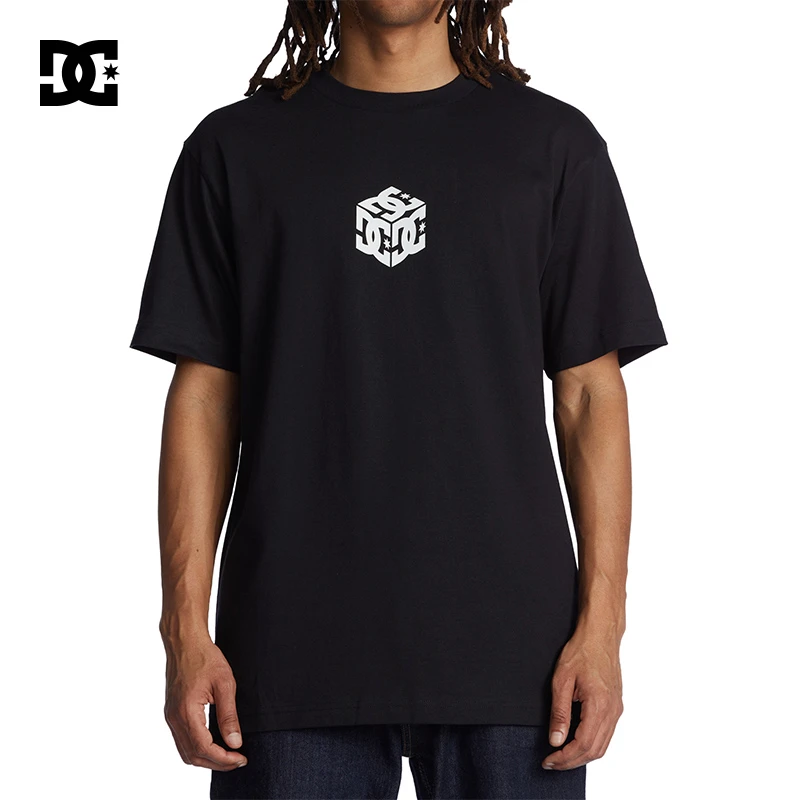 DCSHOES X Jaakko Ojanen联名款 23夏季新款棉圆领短袖T恤男子