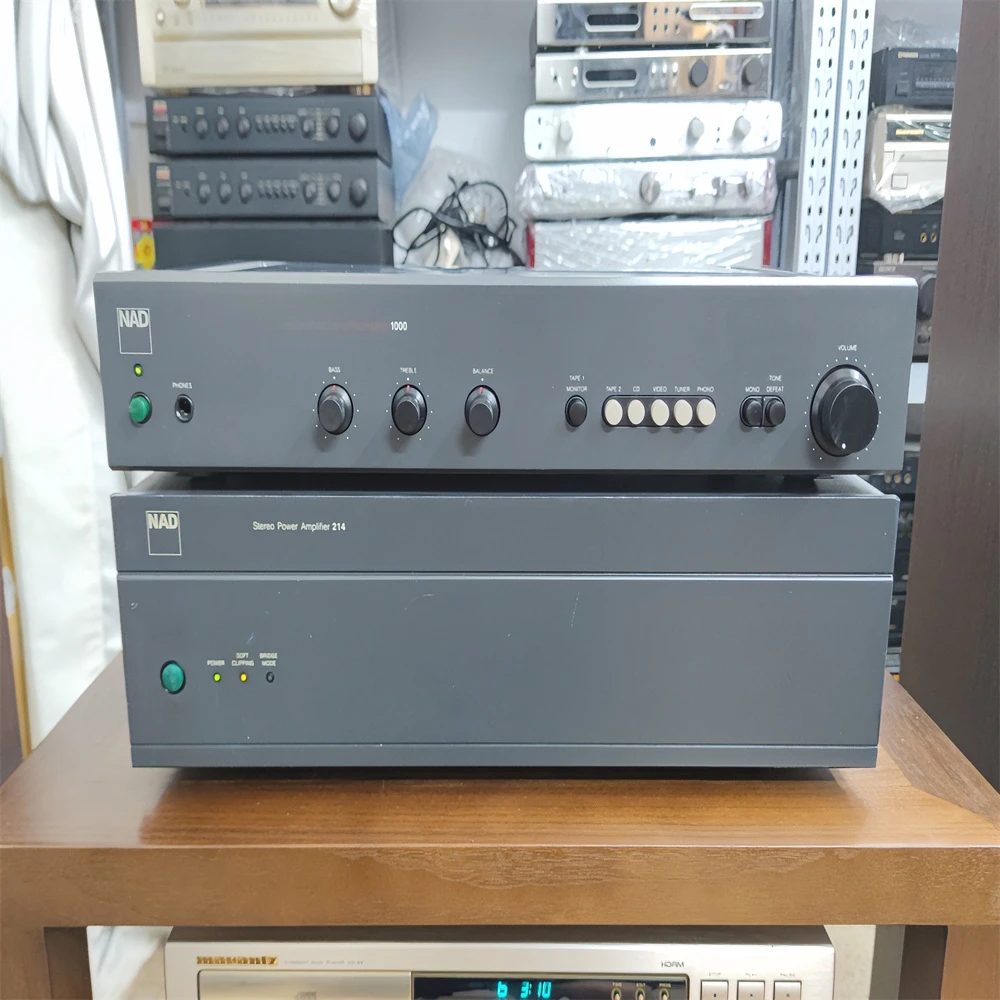 9新  NAD1000 214前后级功放 二手商品出售不支持7天退货运费到付