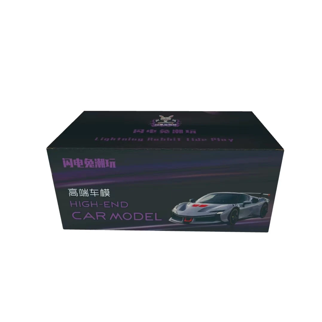 （拍下默认开盒！）闪电兔收藏级高端树脂汽车模型盲盒
