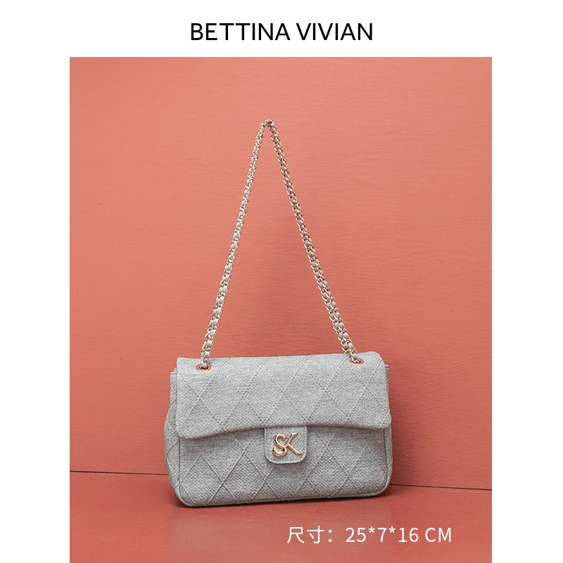 2024夏季时尚小众牛仔单肩斜挎包小香风百搭女士褶皱腋下小包包