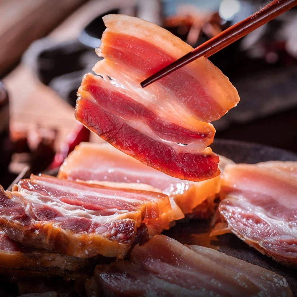 无量山自产自销低盐猪肉三线肉计量称重