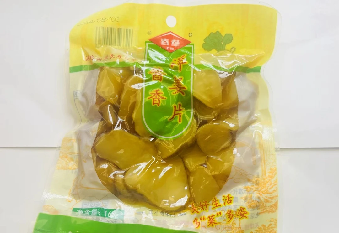 如皋酱芋爽脆下饭菜、开胃菜、榨菜165g