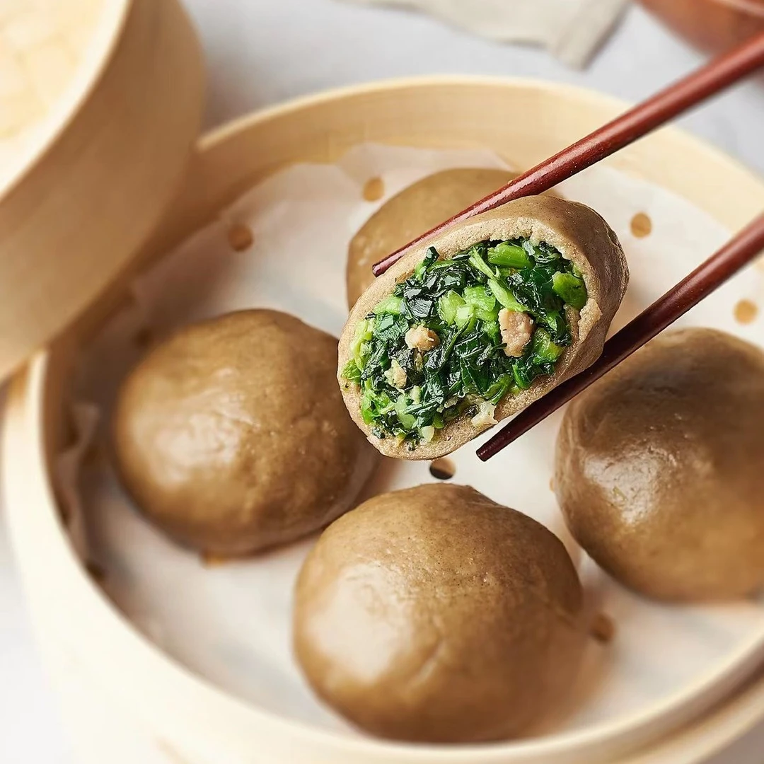 老板娘推荐黑塌菜鲜肉荞麦饼600g/袋(10个）