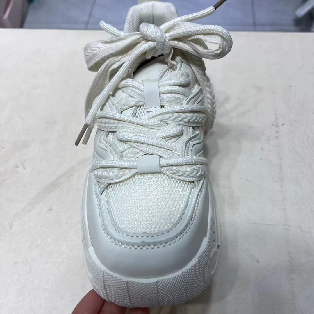 【轻奢尾单】22191百搭舒适软底时尚休闲鞋老爹鞋