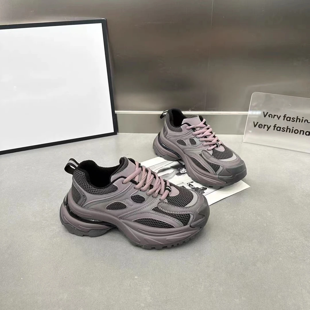 【高奢尾单】AN2881欧洲站百搭舒适小怪兽加绒老爹鞋时尚休闲鞋