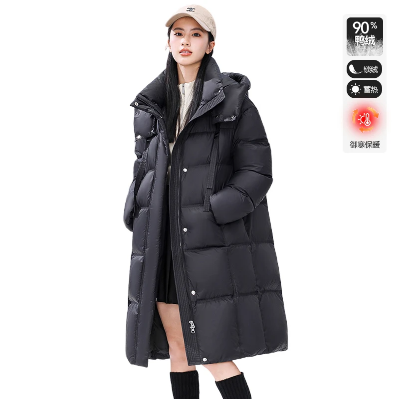 新款连帽羽绒服时尚百搭外套V400208258【WTZ】