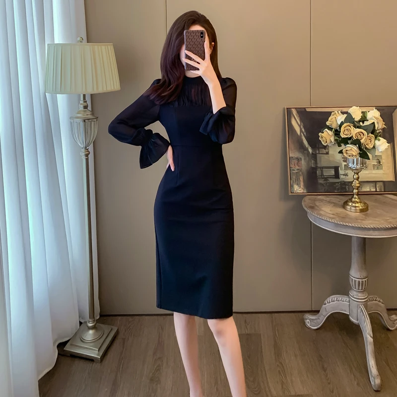 秋款裙子连衣裙高端气质高级感女装轻奢高贵豪华洋气上档次秋季裙