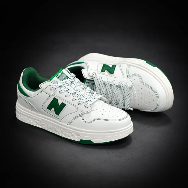 NEW BOLUNE/新百伦525白绿夏季透气平底情侣款休闲鞋低帮板鞋