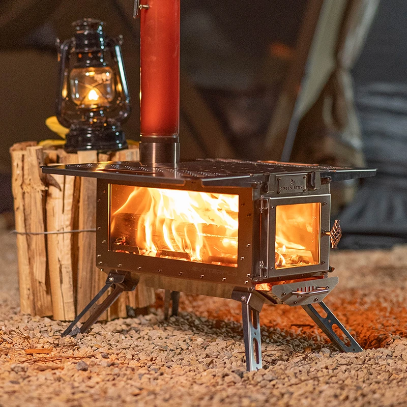 2023冬季新品绿炉GreenStove小蝴蝶炉BF Mini户外便携式柴火炉
