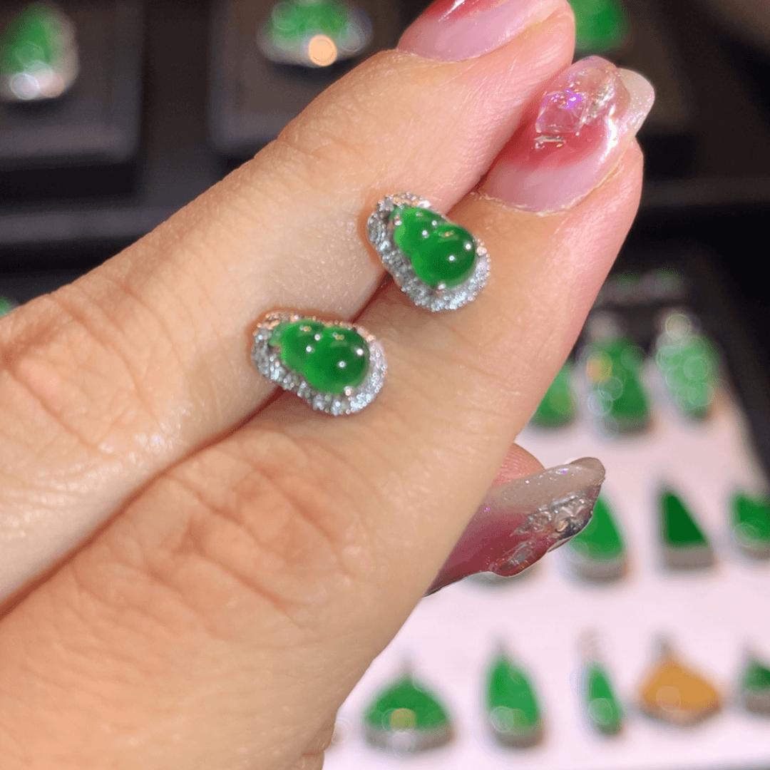 【闪购商品】翡翠颈饰18K金镶嵌