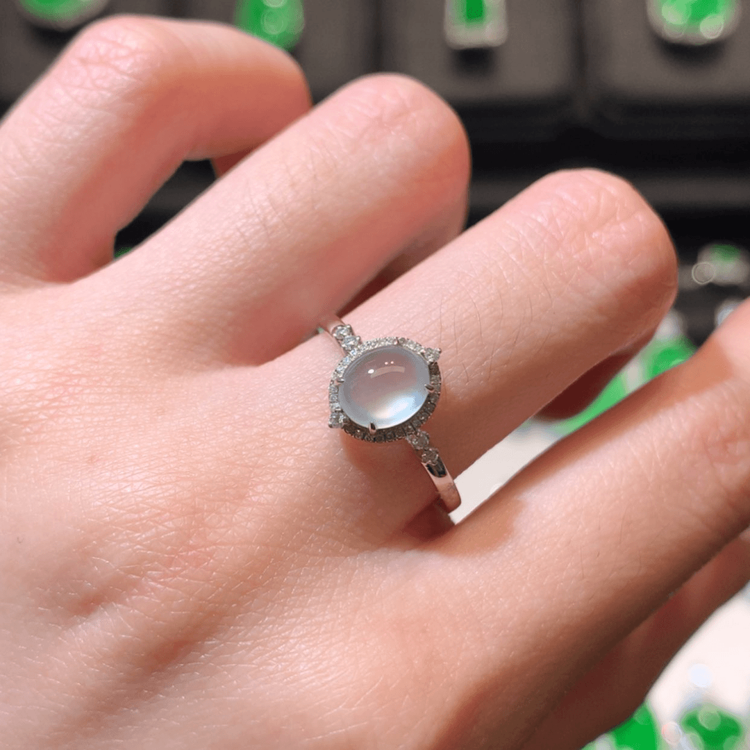 【闪购商品】翡翠颈饰18K金镶嵌